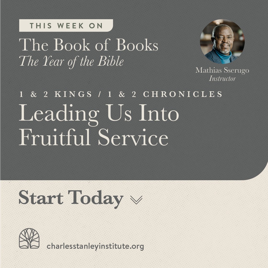 Charles Stanley Institute - The Book of Books