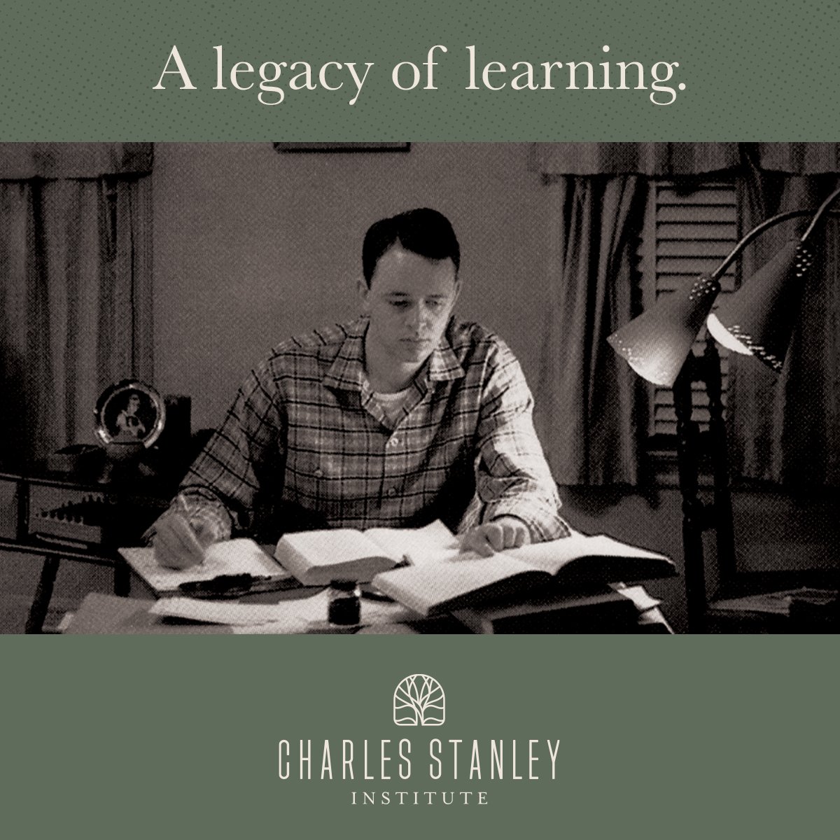 A legacy of learning - Charles Stanley
